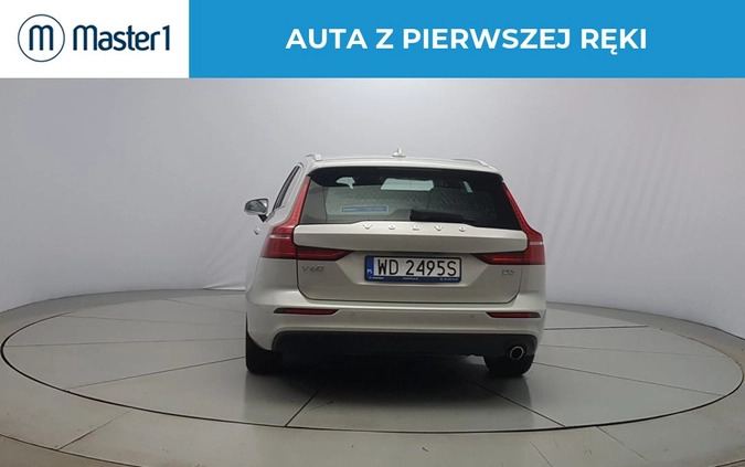 Volvo V60 cena 114850 przebieg: 59368, rok produkcji 2018 z Osiek małe 191